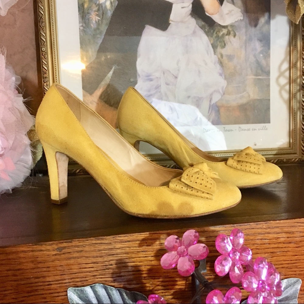 BOSS HUGO BOSS SUEDE PUMPS - Picture 2 of 8